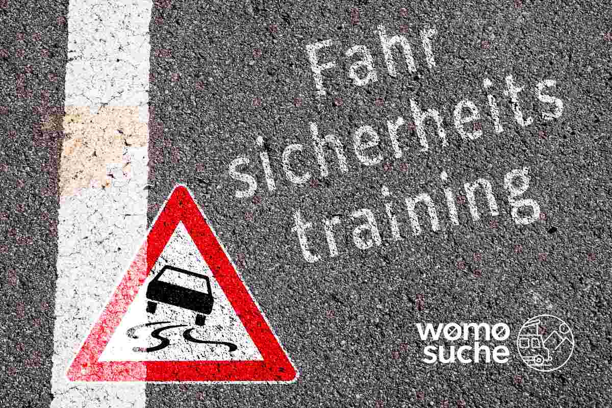 Fahrsicherheitstraining für Wohnmobile