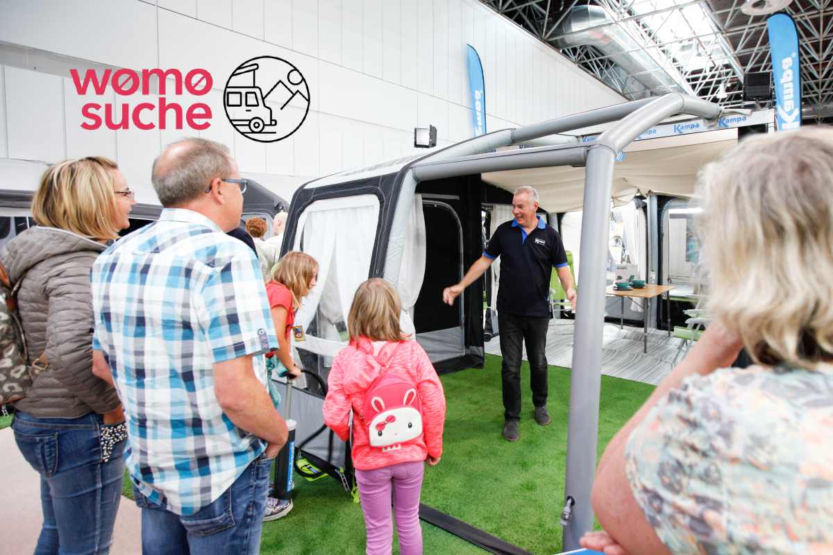 Luftvorzelte - einfach und schnell aufgebaut