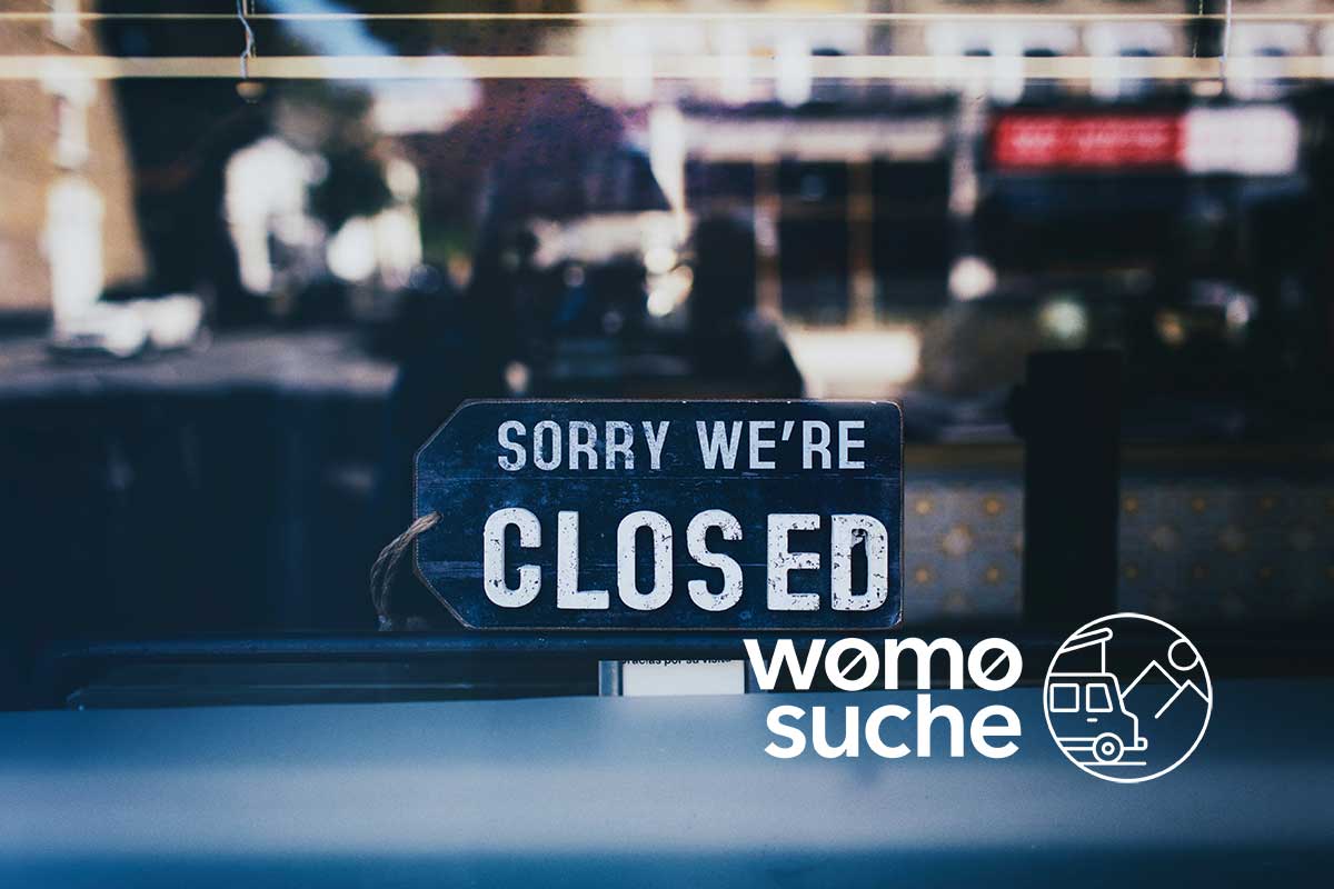 neuer Lockdown - Campingplätze bleiben bis auf Weiteres geschlossen