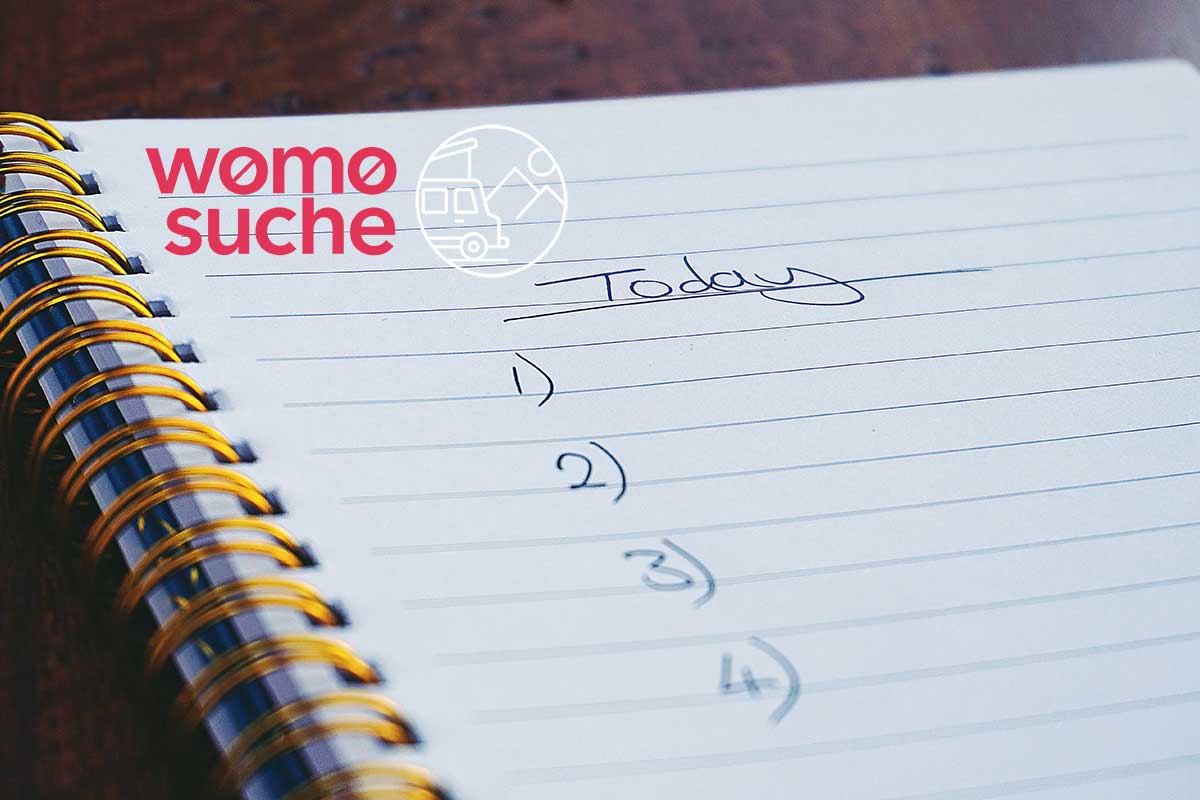 Packliste für das Wohnmobil: mit dieser Checkliste vergisst Du nichts mehr