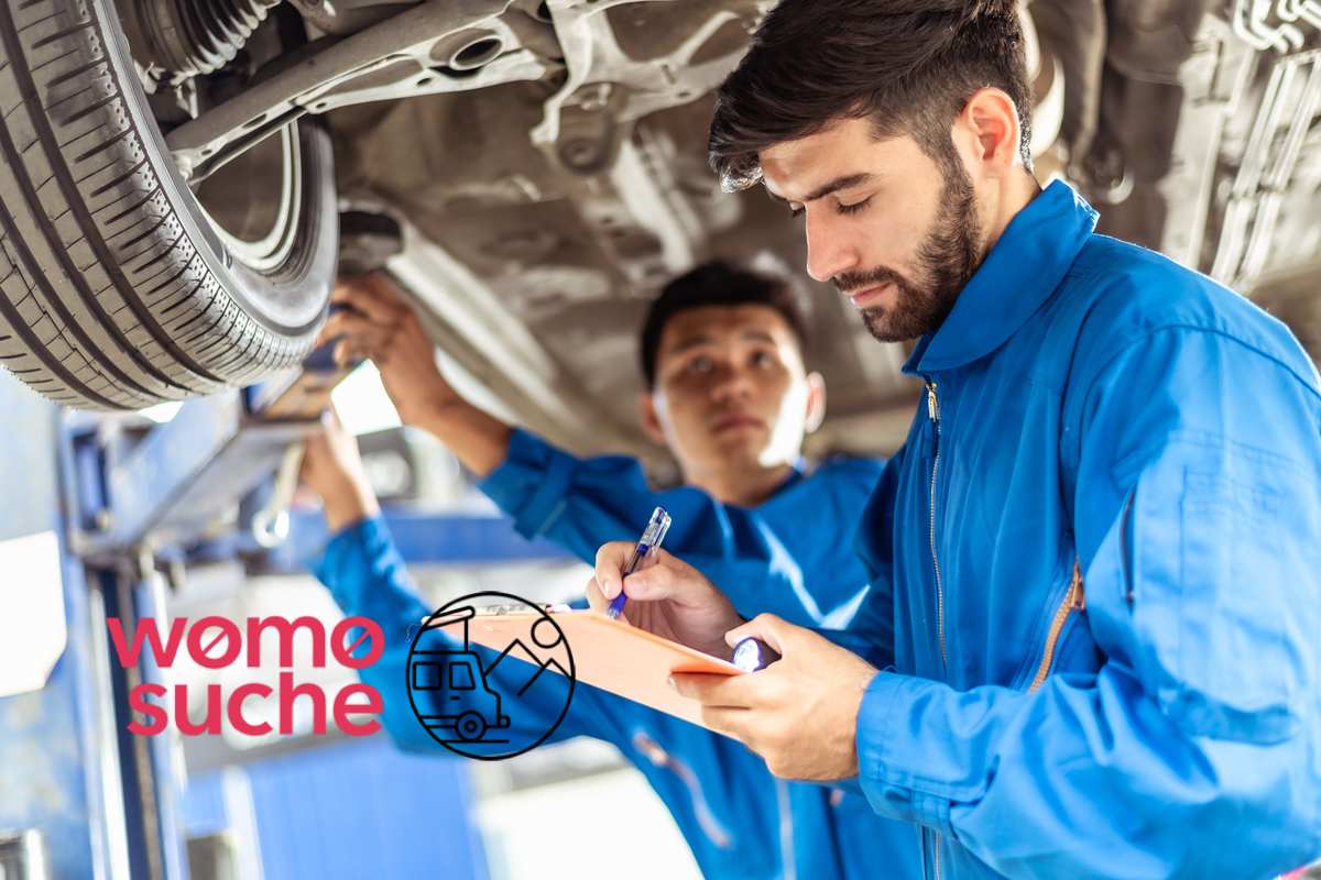 Unterbodenschutz beim Wohnmobil - Pflege und Wartung