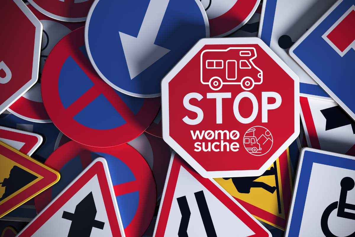 Verkehrsschilder-Guide für Wohnmobilisten: So bist Du immer sicher Unterwegs!