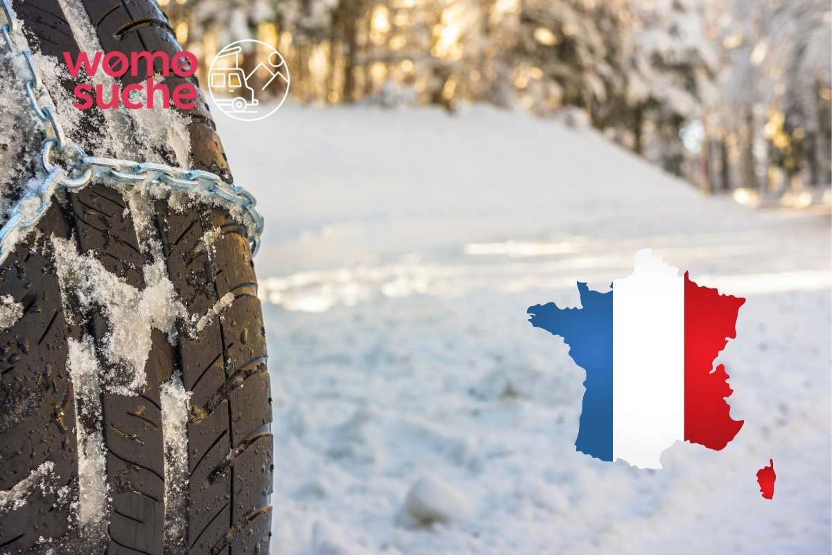 Winterreifen- und Schneekettenpflicht in Frankreich