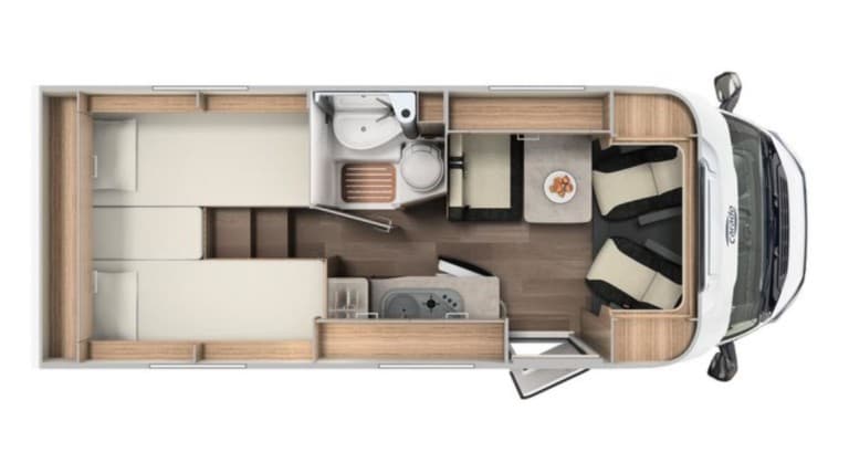 Carado T337 Europa Edition - komfortables Wohnmobil für (E-)Biker - in Niederkrüchten