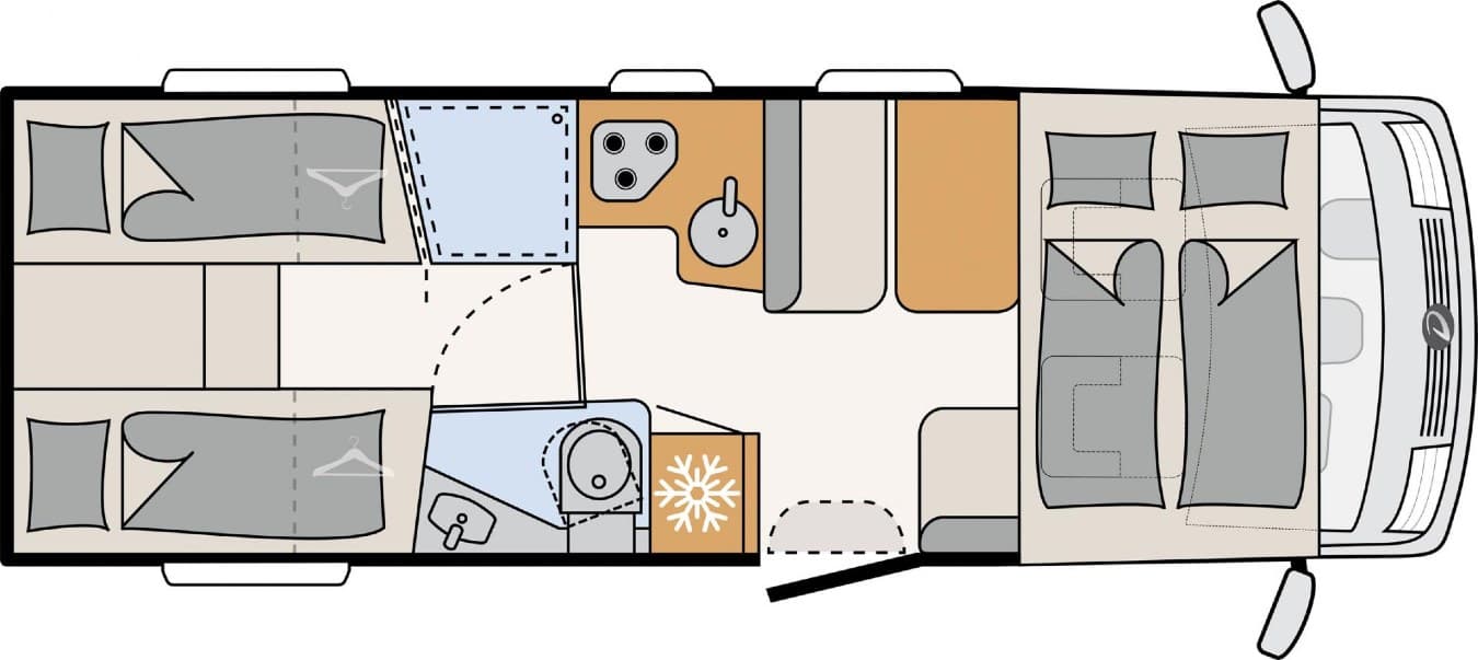 Comfort Luxury - Dethleffs Trend I 7057 EB - Vollintegriertes Wohnmobil in Kayhude (Hamburg)