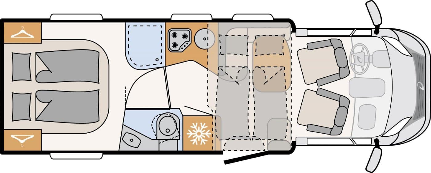 Comfort Plus - Dethleffs Pulse T 7051 DBM - Teilintegriertes Wohnmobil in Isny im Allgäu