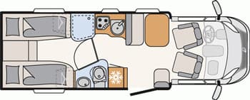 Comfort Standard - Dethleffs Advantage T 7051 EB - Teilintegriertes Wohnmobil in Bremen