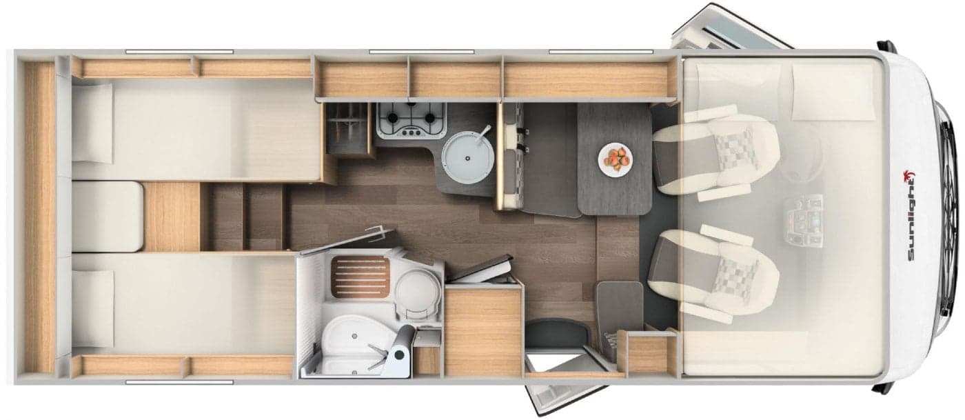 Compact Luxury - Sunlight I 67 S - Vollintegriertes Wohnmobil in Kerpen