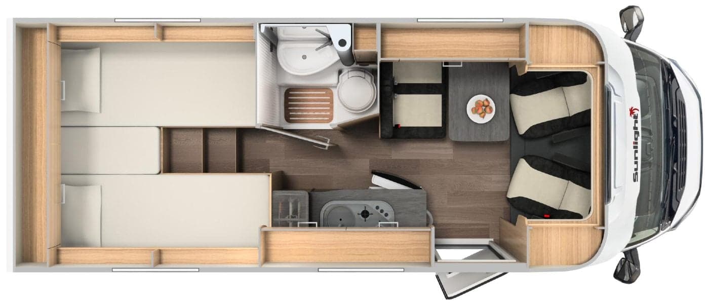 Compact Plus - Sunlight V 66 Adv. - Teilintegriertes Wohnmobil Zirndorf (Nürnberg)