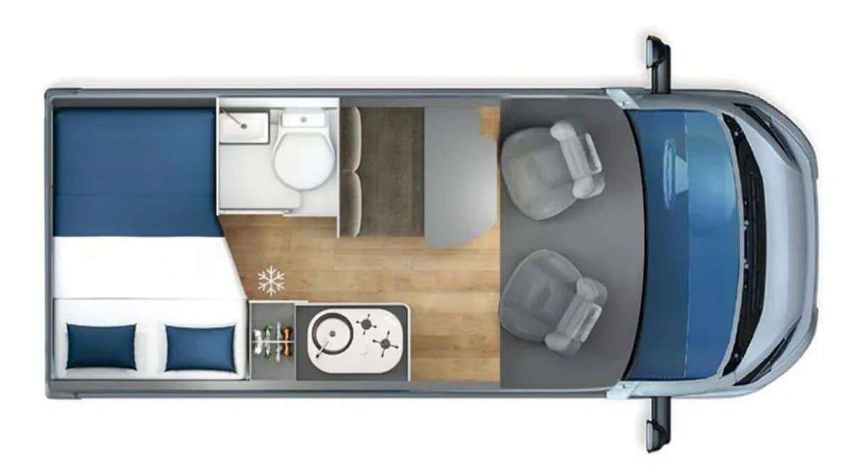 Giotti Van 54T - Campervan in Delbrück