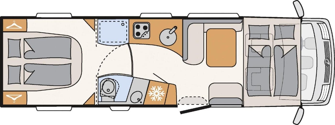Premium Luxury - Dethleffs Globetr. XL I 7850-2 EB - Vollintegriertes Wohnmobil in Mannheim