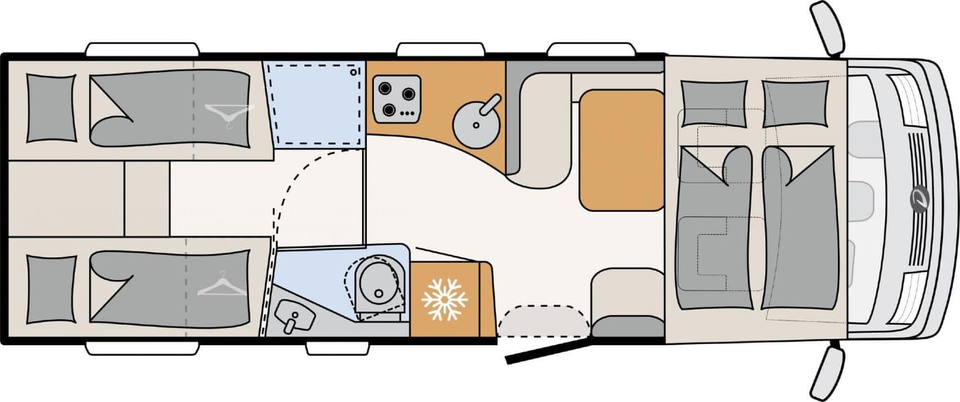 Premium Standard - Dethleffs Esprit I 7150-2 EB - Vollintegriertes Wohnmobil in Kayhude (Hamburg)