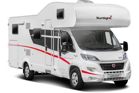 Sunlight A70 - Wohnmobil de luxe für bis zu 5 Personen - in Brunnthal