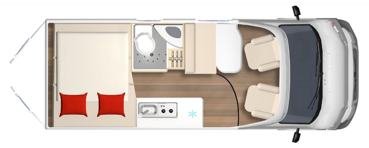 Urban Luxury - Bürstner Campeo C 600 - Kompaktes Wohnmobil in Passau