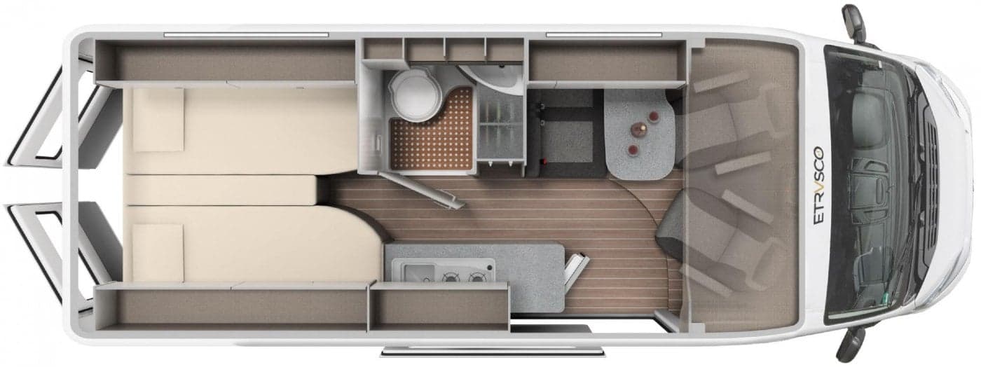 Urban Plus - Etrusco CV 640 SB - Kompaktes Wohnmobil in Isny im Allgäu