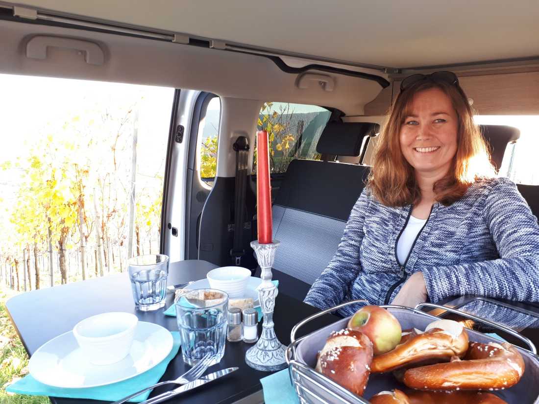 Wendiger Pössl Campingbus in Kernen