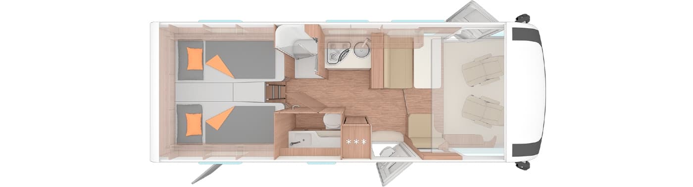 Wohnmobil Weinsberg CaraCore 700 MEG - in Langenargen
