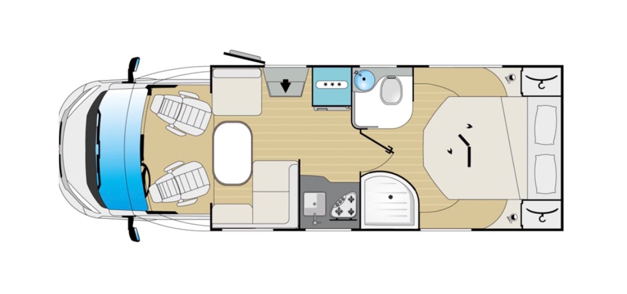 XGO Dynamic - Teilintegriertes Wohnmobil in Berlin