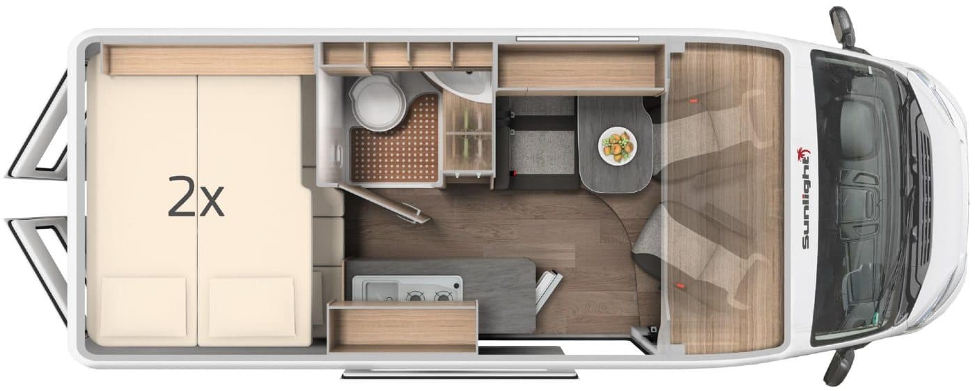 Urban Luxury - Sunlight Cliff 601 - Kompaktes Wohnmobil in Langwedel - Bild 1