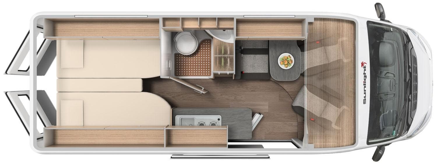 Urban Plus - Sunlight Cliff 640 Adv. - Kompaktes Wohnmobil in Isny im Allgäu