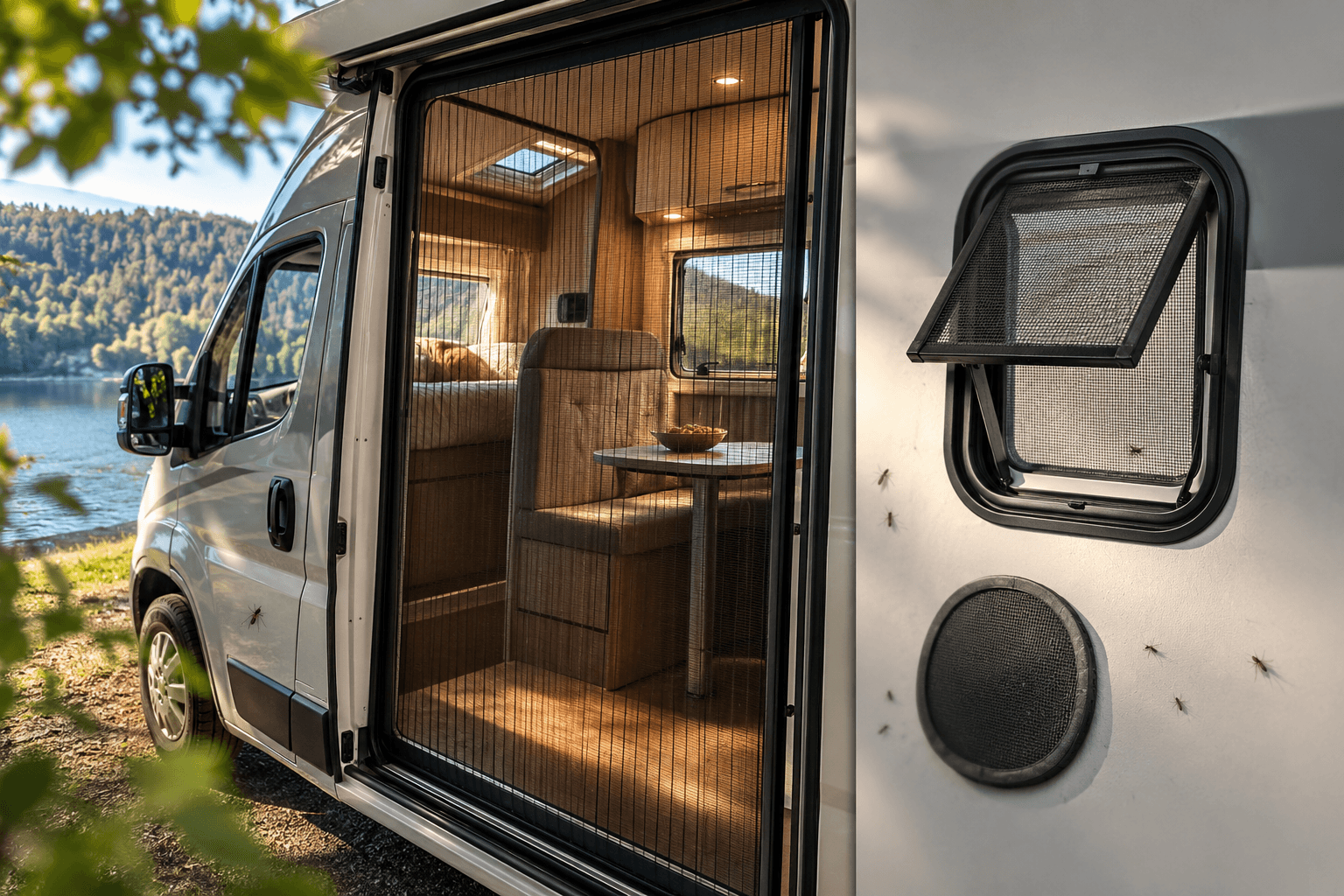 Mücken- und Insektenschutz im Wohnmobil