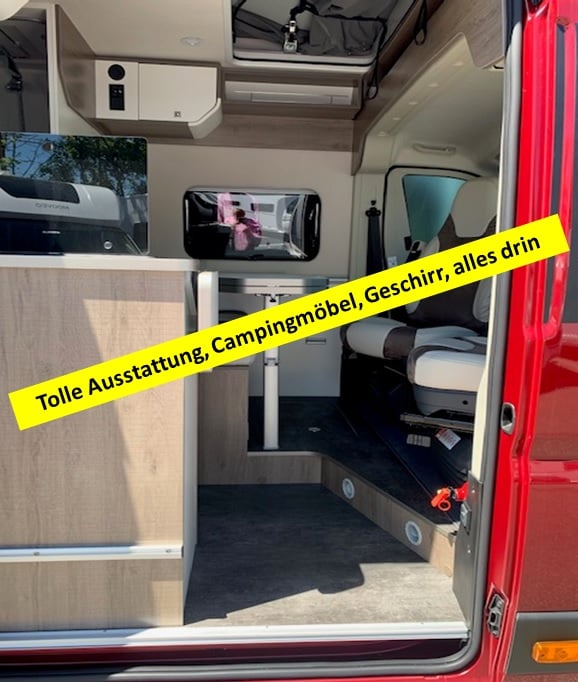 Mooveo Camper Van mit Komplettausstattung - Wohnmobil in Cuxhaven
