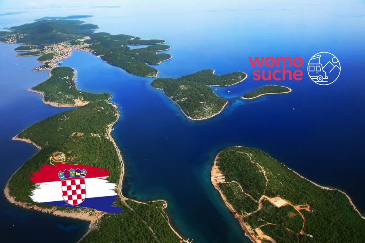 Mit dem Wohnmobil Kroatiens Inselwelt entdecken