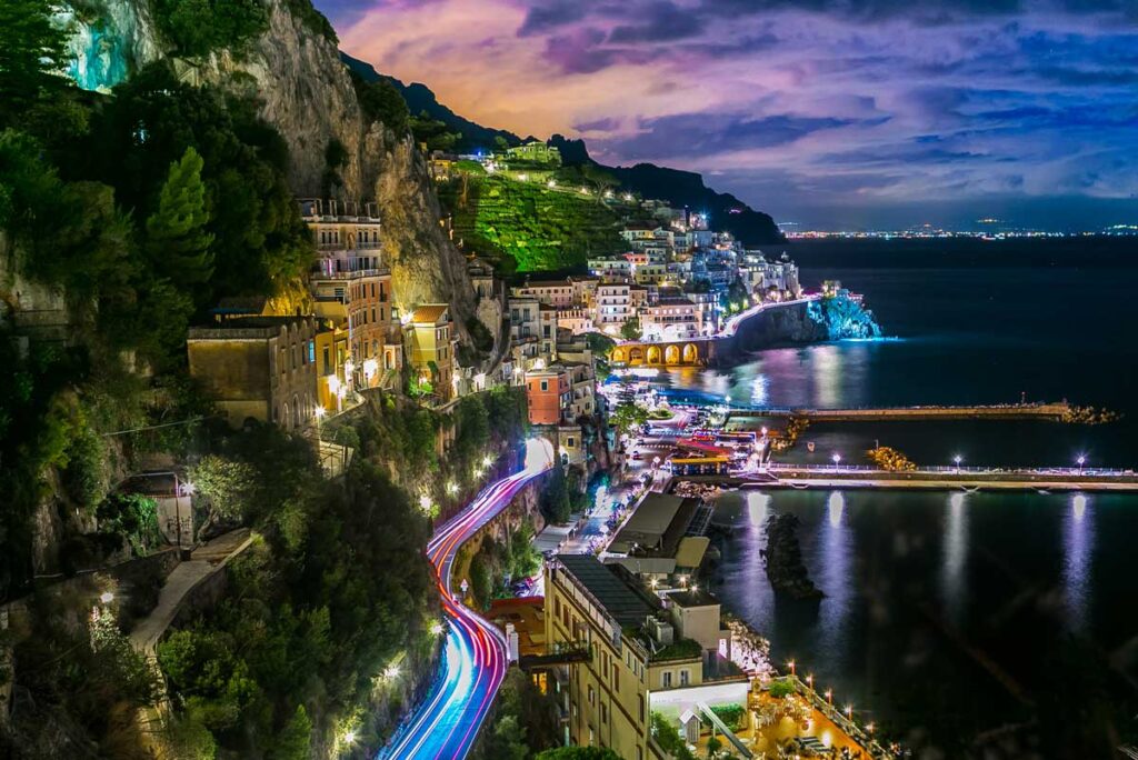 Amalfi bei Nacht